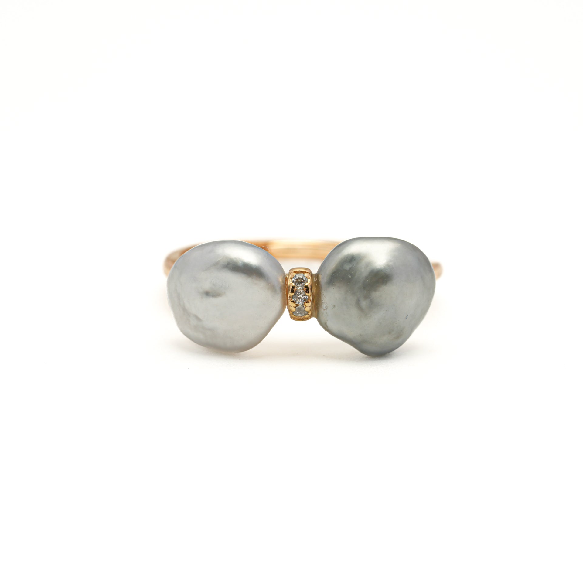 2pcs Tahitian Pearl Ring 925 Silver SHM1717 CMP7 – CTC Jewelry