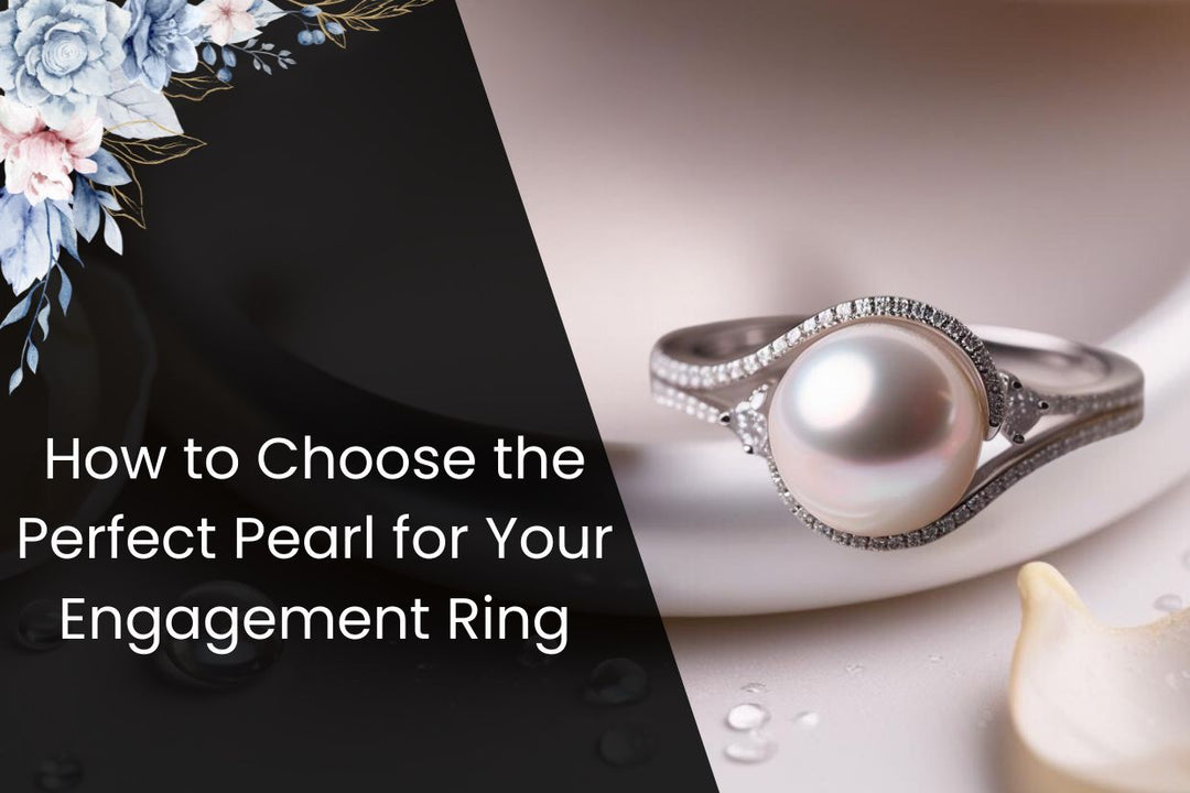 Pearl Engagement Ring