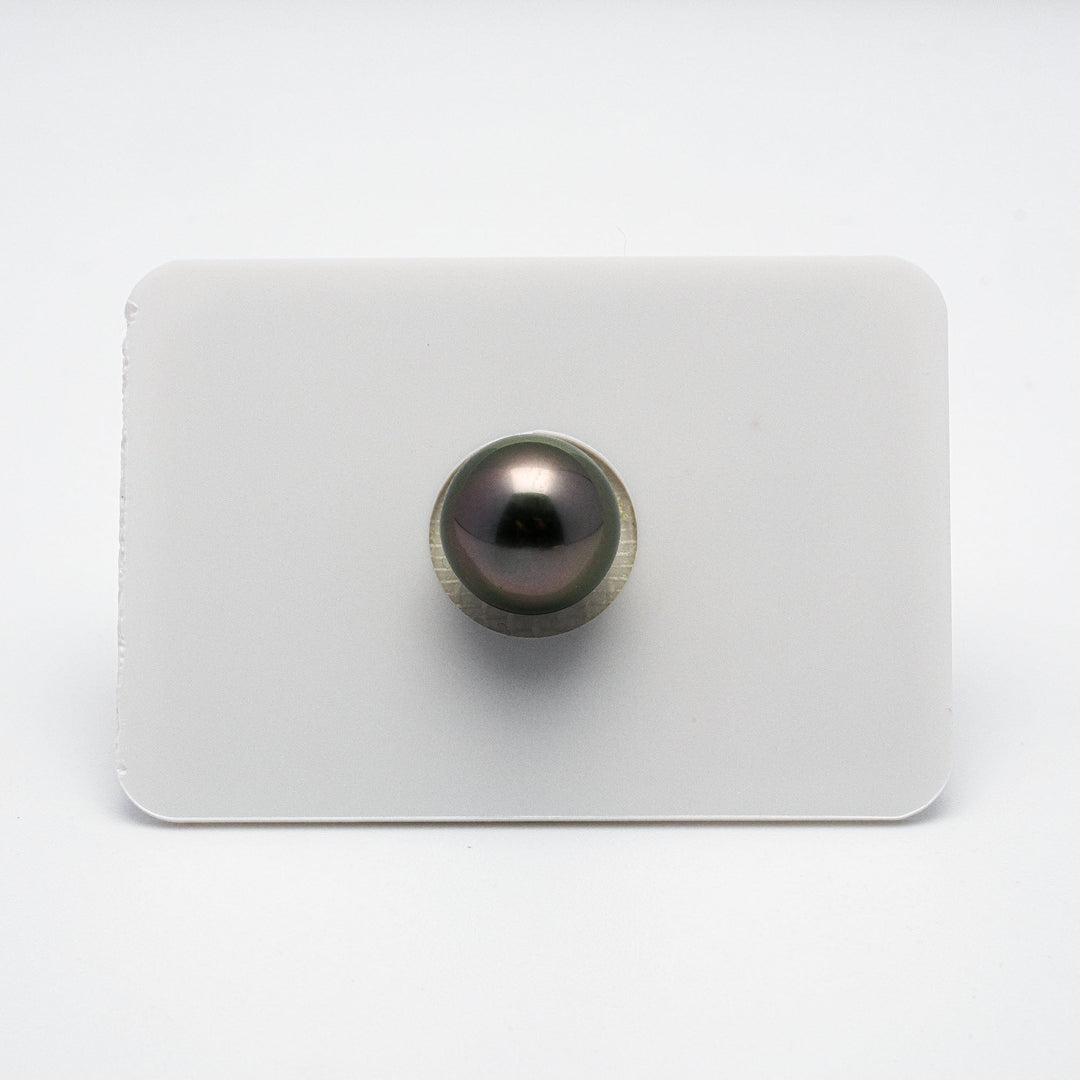 1pcs Green 10.5mm - SR/NR AAA Quality Tahitian Pearl Single.