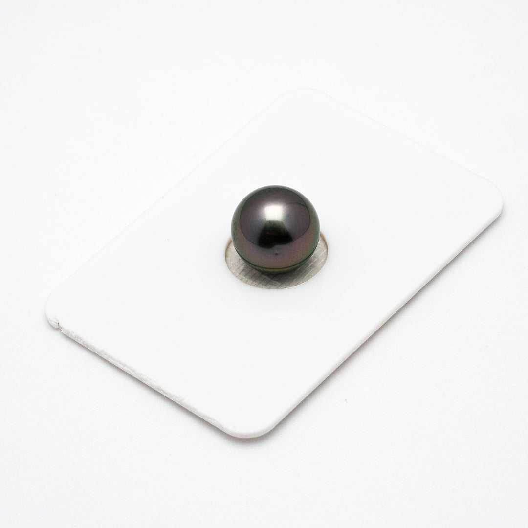 1pcs Green 10.5mm - SR/NR AAA Quality Tahitian Pearl Single.