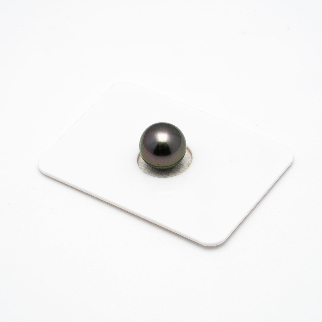 1pcs Green 10.5mm - SR/NR AAA Quality Tahitian Pearl Single.