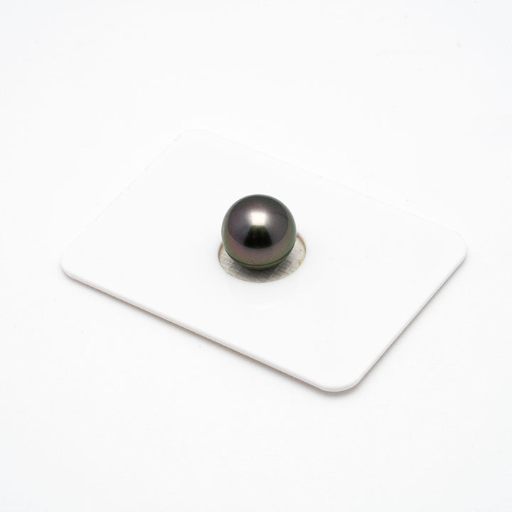 1pcs Green 10.5mm - SR/NR AAA Quality Tahitian Pearl Single.