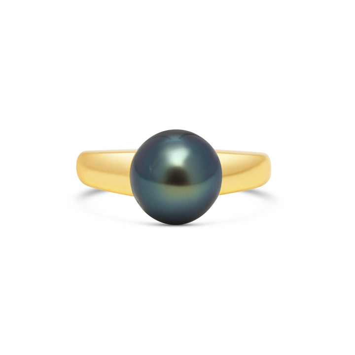 1pcs Tahitian Pearl Ring 925 Silver SHM1359