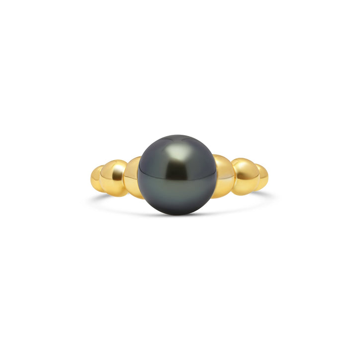 1pcs Tahitian Pearl Ring 925 Silver SHM870