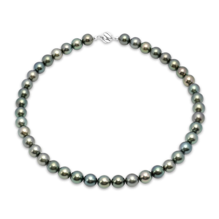 Tahitian Pearl Necklace with 42 Handpicked Premium Natural Pearls. ref:SHM1003 CMCS1