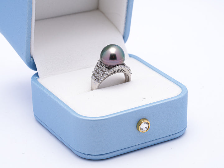 "Exquisite" Ring Perfect Gift - Tahiti Pearl Jewelry SHM772