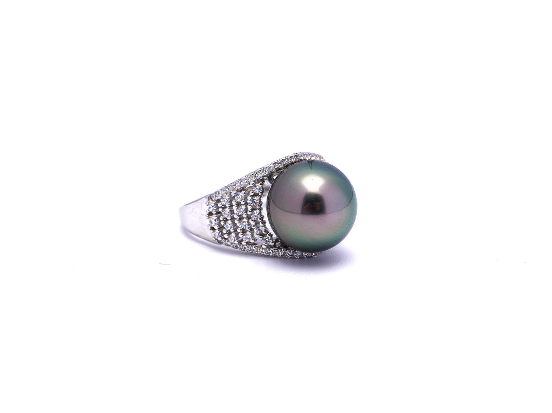 "Exquisite" Ring Perfect Gift - Tahiti Pearl Jewelry SHM772