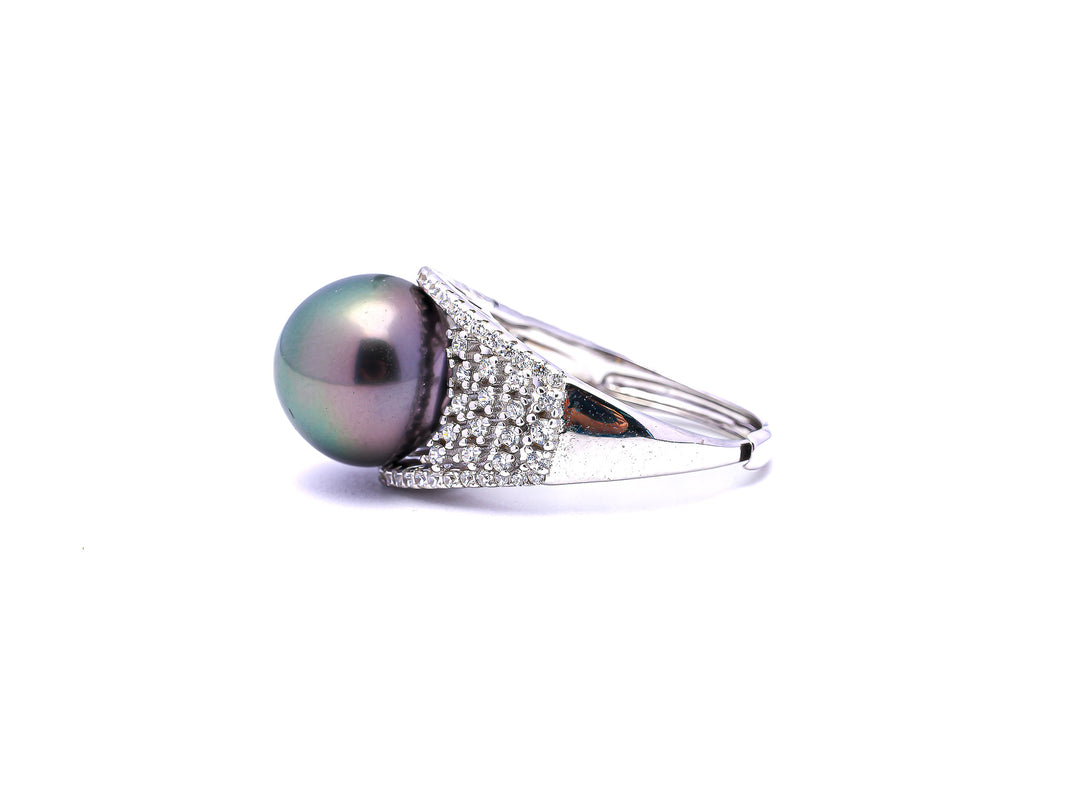 "Exquisite" Ring Perfect Gift - Tahiti Pearl Jewelry SHM772