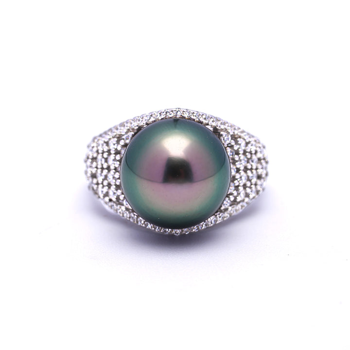 "Exquisite" Ring Perfect Gift - Tahiti Pearl Jewelry SHM772