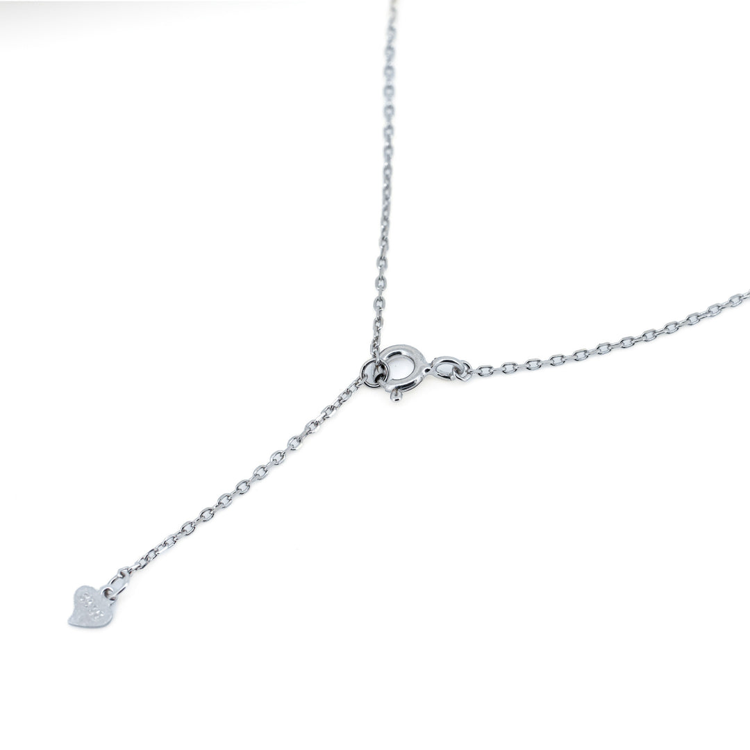 925 Sterling Silver Tahitian Pearl Necklace "Eleganto" . Ref:SHM944 OR8