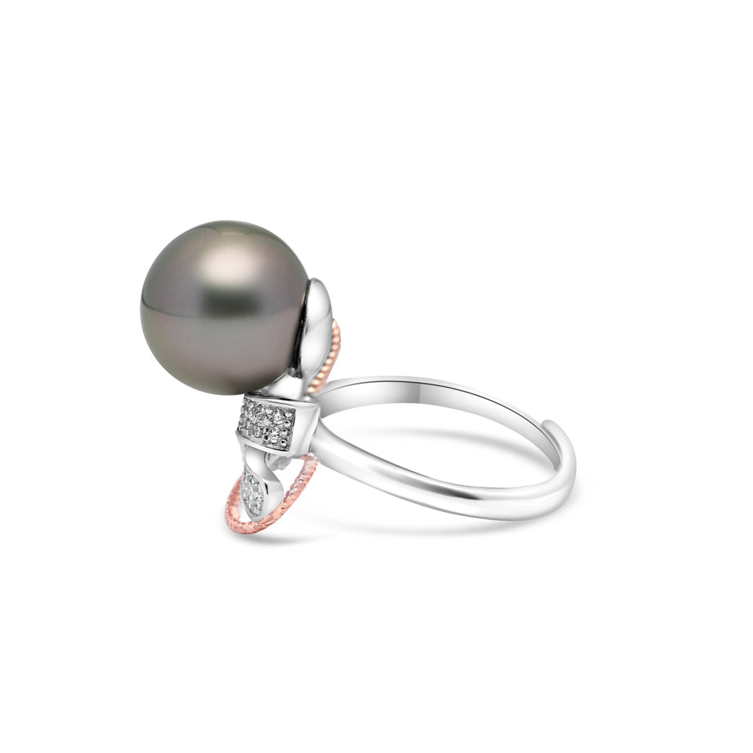 "Signature" Tahitian Pearl Ring SHM1395