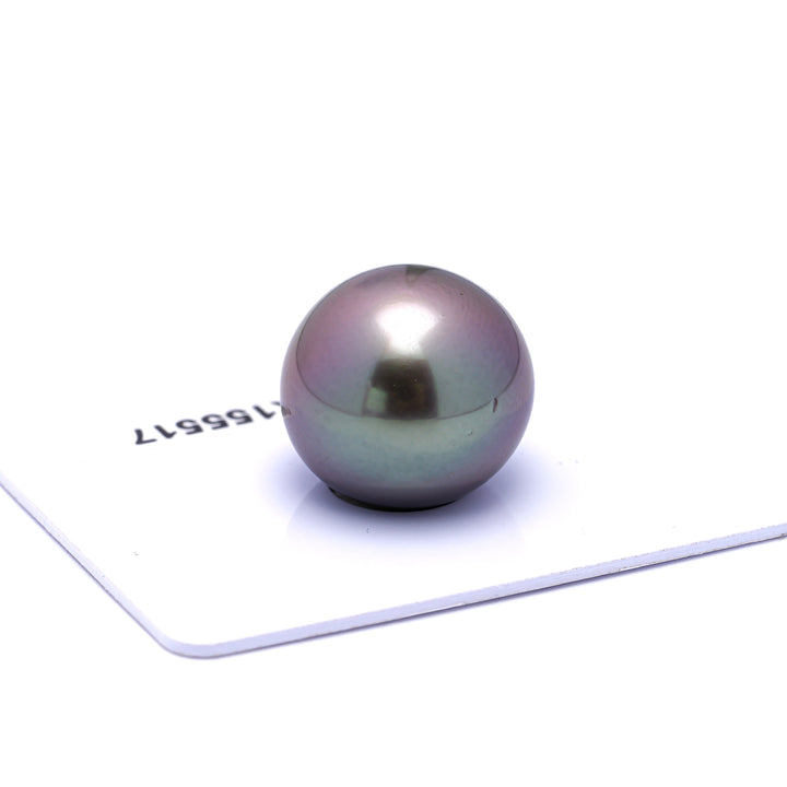 17.9mm TOP Natural Tahitian Loose Pearl PSL Certified. Ref:SK155517