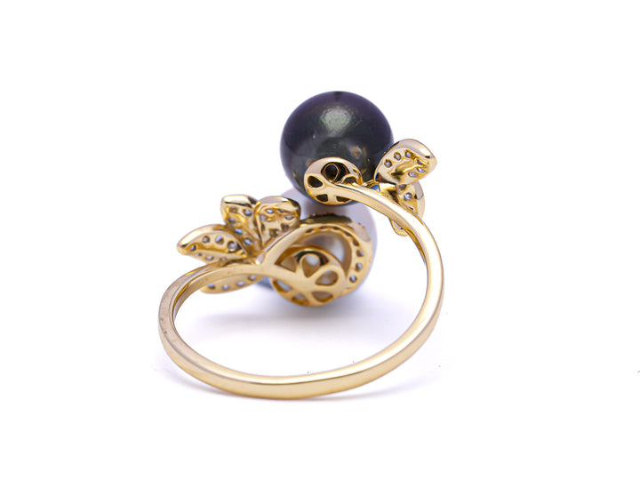 Ring "Harmony" Jewelry 925 Silver RH  - Tahiti Pearl SHM741 CMP1