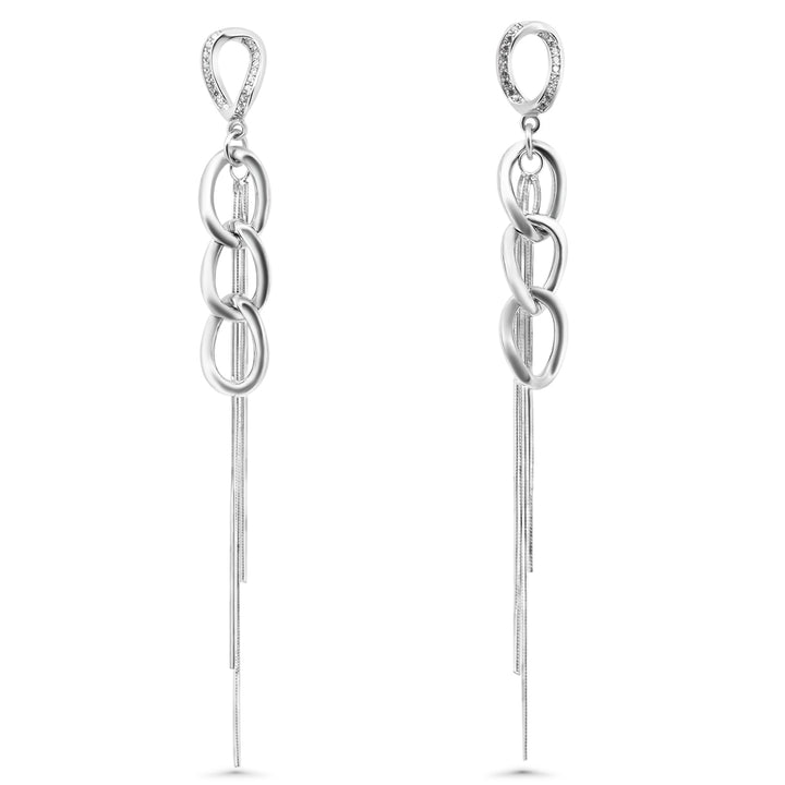 Earring minimalist Quartz jewelry SHM1210