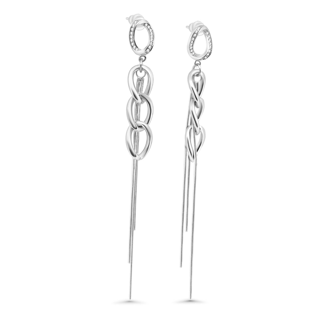 Earring minimalist Quartz jewelry SHM1210