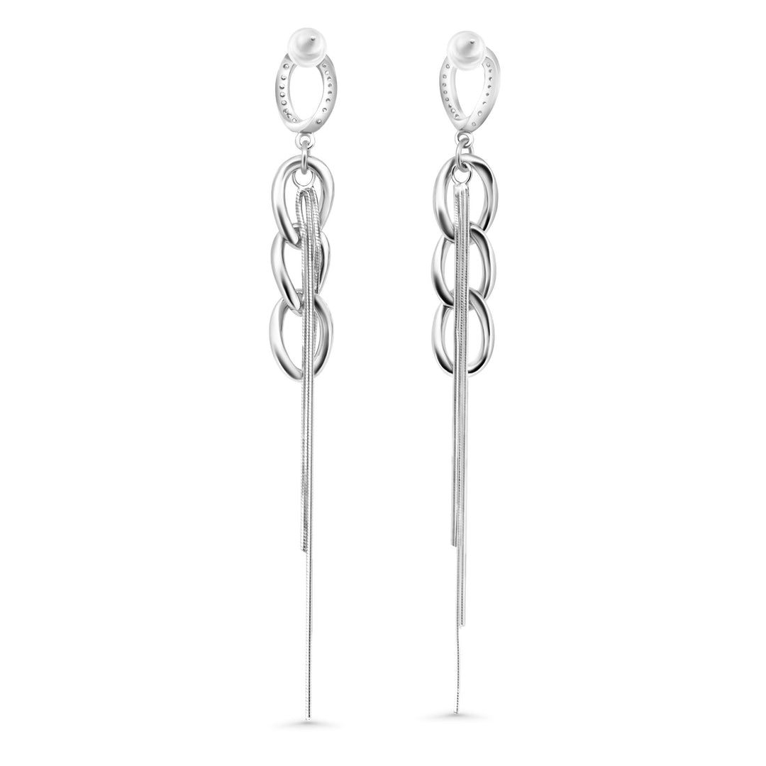 Earring minimalist Quartz jewelry SHM1210