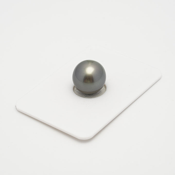 1pcs Blue Green 12.2mm - SR TOP/AAA Quality Tahitian Pearl Single.