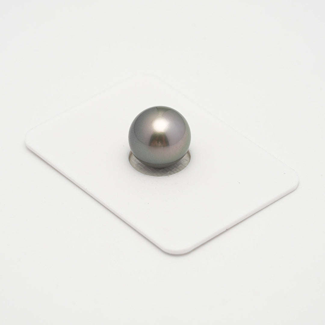 1pcs Blue Green 12.2mm - SR TOP/AAA Quality Tahitian Pearl Single.