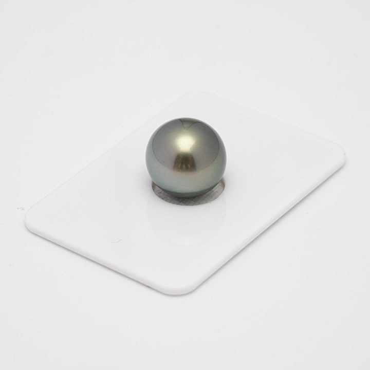 1pcs Light Green 13.2mm - RSR AAA Quality Tahitian Pearl Single LP1787 RIO1