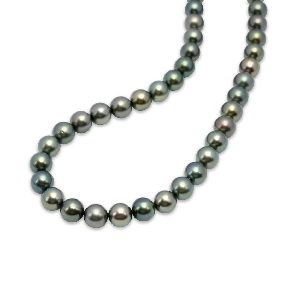 Tahitian Pearl Necklace with 42 Handpicked Premium Natural Pearls